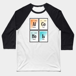 Alcohol | Periodic Table of Elements Baseball T-Shirt